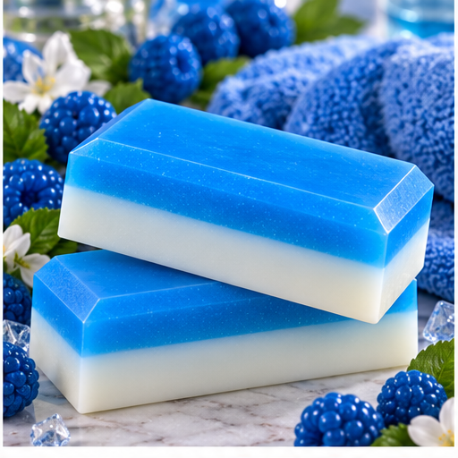 Blue Raspberry Slushie Coconut Milk Glycerin Soap