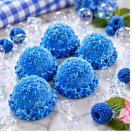 Blue Raspberry Slushie Bubble Scoop
