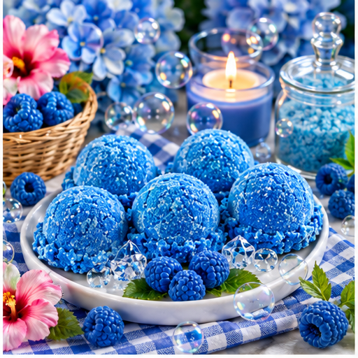 Blue Raspberry Slushie Bubble Scoop