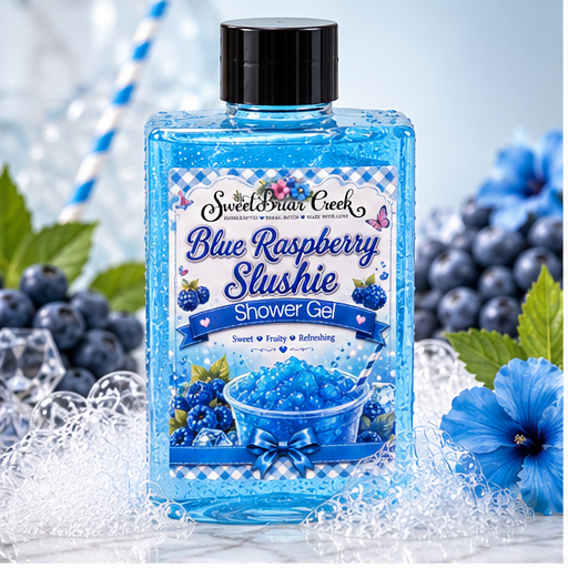 Blue Raspberry Slushie Shower Gel+ Bubble Bath