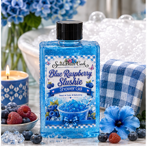 Blue Raspberry Slushie Shower Gel+ Bubble Bath