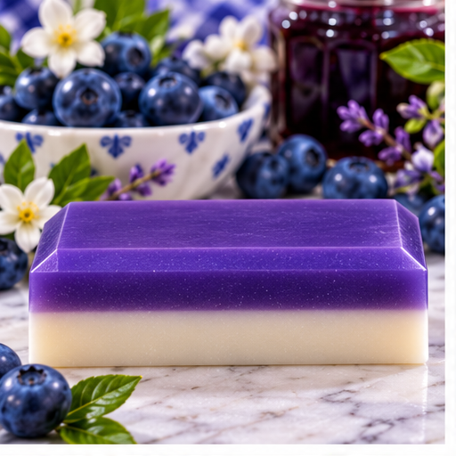 Blueberry Jam Coconut Milk Glycerin Soap
