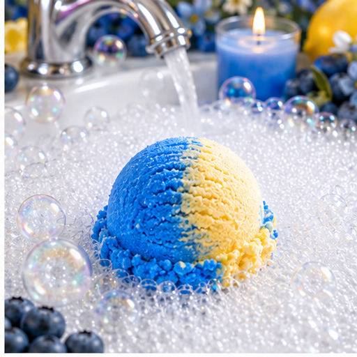 Blueberry Lemon Poundcake Bubble Scoop