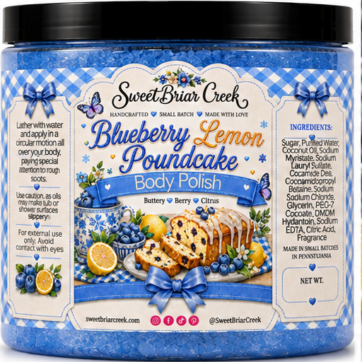 Blueberry Lemon Poundcake Body Polish