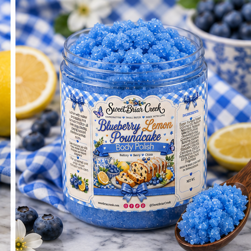 Blueberry Lemon Poundcake Body Polish