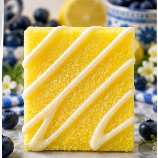Blueberry Lemon Poundcake Bubbly Scrub Body Bars