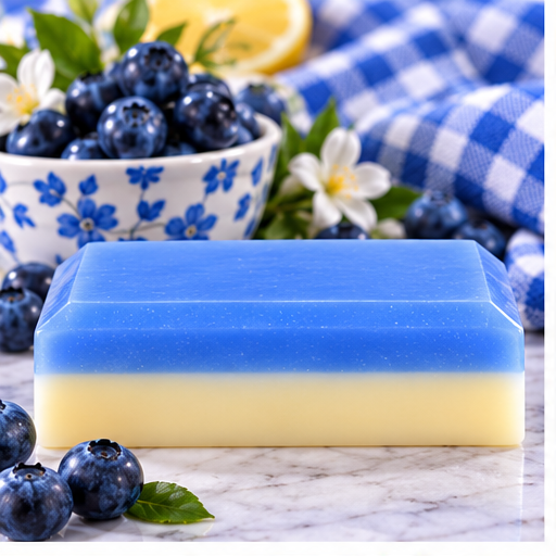 Blueberry Lemon Pound Cake Coconut Milk Glycerin Soap