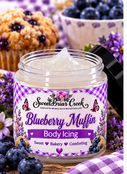 Blueberry Muffin Body Icing