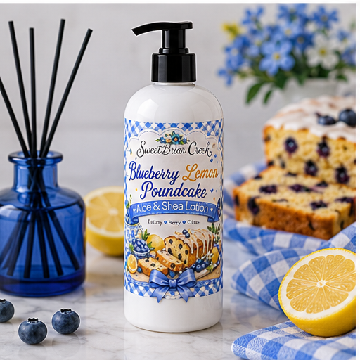 Blueberry Lemon Poundcake Shea & Aloe Body Lotion