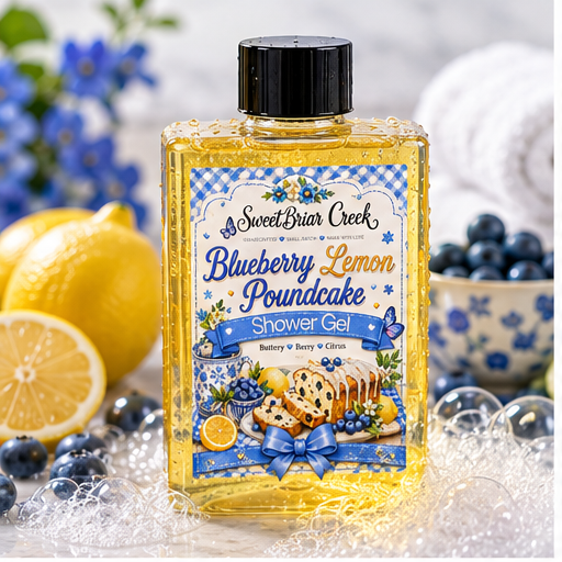 Blueberry Lemon Poundcake Body Wash + Bubble Bath