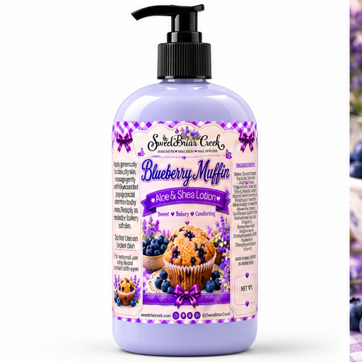 Blueberry Muffin Shea & Aloe Body Lotion