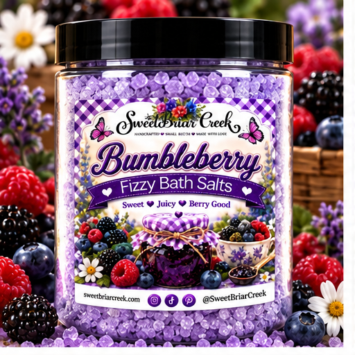 Bumbleberry Fizzy Bath Salt Soak