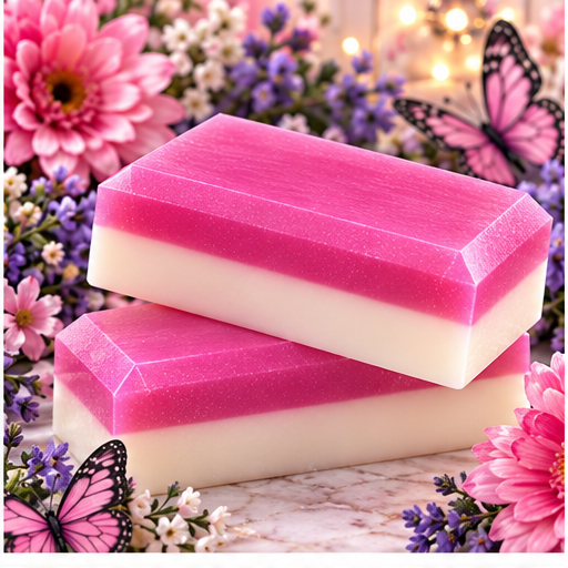 Butterfly Hugs Coconut Milk Glycerin Soap