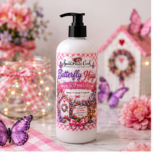 Butterfly Hugs Shea & Aloe Body Lotion