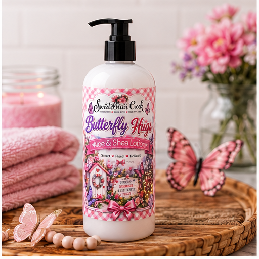 Butterfly Hugs Shea & Aloe Body Lotion