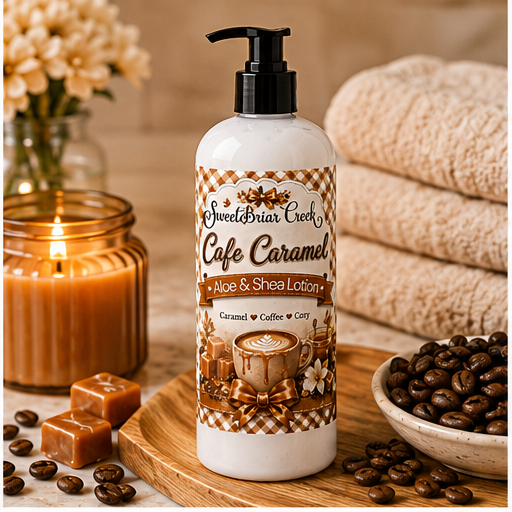 Cafe Caramel Shea & Aloe Body Lotion