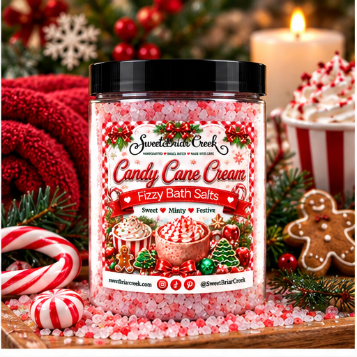 Candy Cane Cream Bath Salt