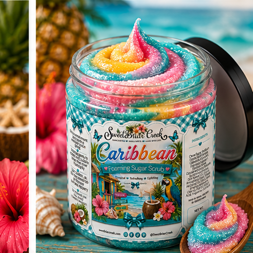 Caribbean Foaming Sugar Scrub