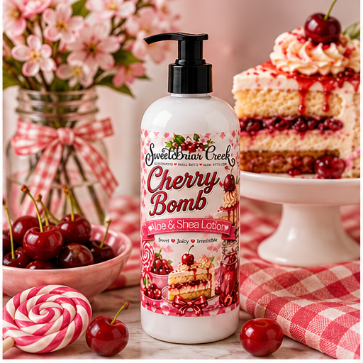 Cherry Bomb Shea & Aloe Body Lotion