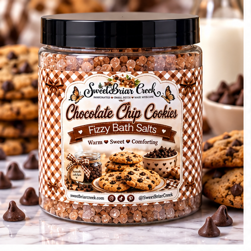 Chocolate Chip Cookies Fizzy Bath Salt Soak