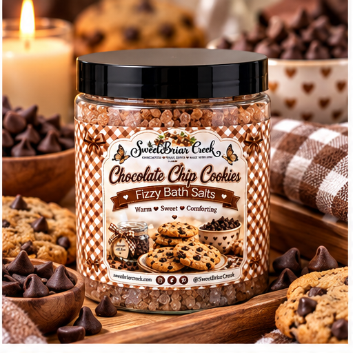 Chocolate Chip Cookies Fizzy Bath Salt Soak