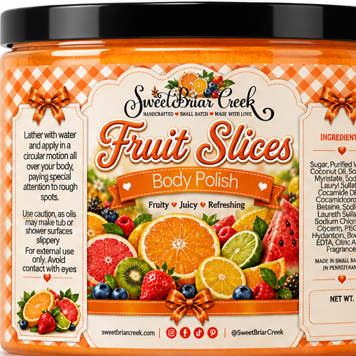 Fruit Slices Body Polish