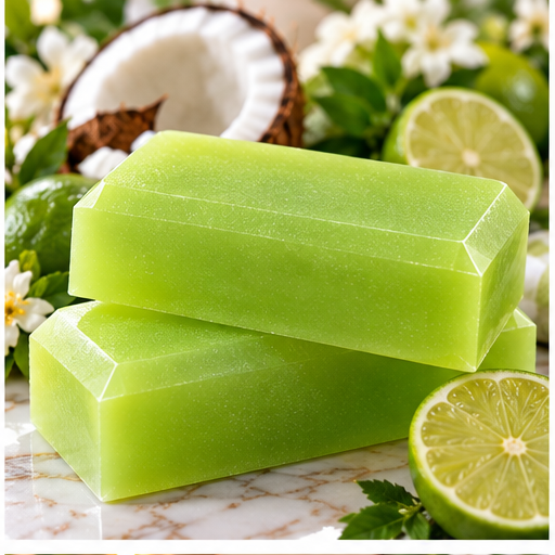 Coconut Lime Verbena Coconut Milk Glycerin Soap
