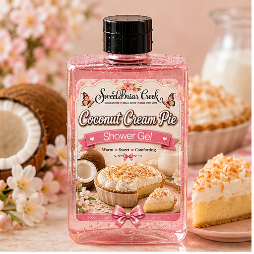Coconut Cream Pie Shower Gel + Bubble Bath