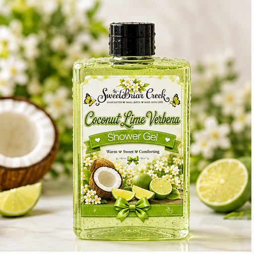 Coconut Lime Verbena Shower Gel + Bubble Bath
