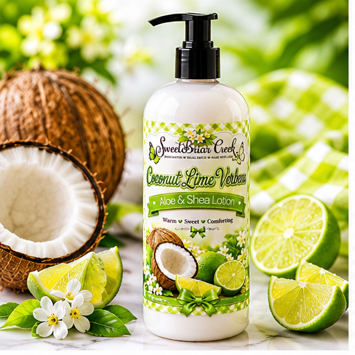 Coconut Lime Verbena Shea & Aloe Body Lotion