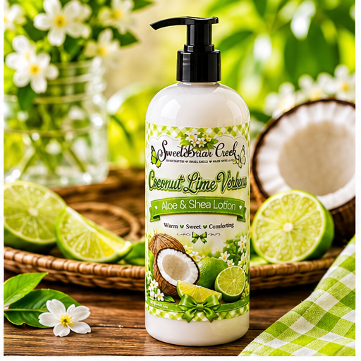 Coconut Lime Verbena Shea & Aloe Body Lotion