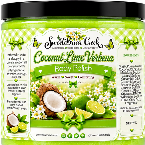 Coconut Lime Verbena Body Polish