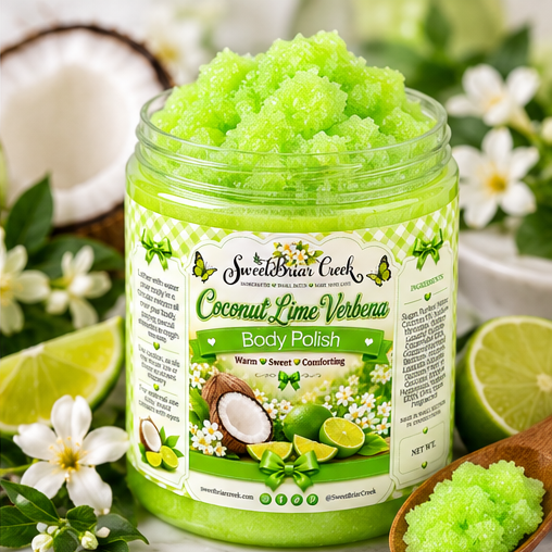 Coconut Lime Verbena Body Polish