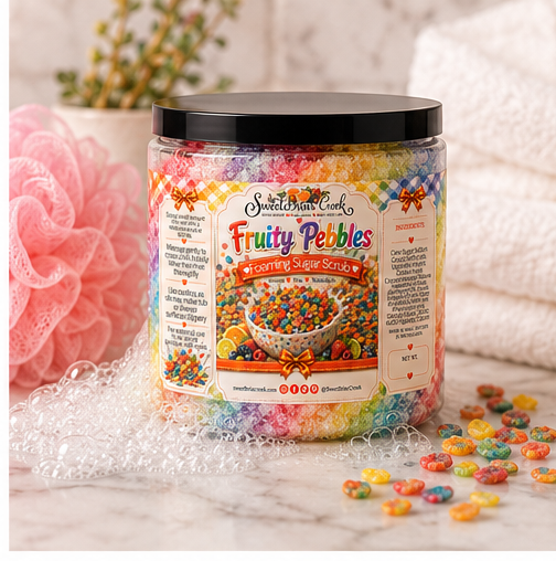Fruity Pebbles Foaming Sugar Scrub