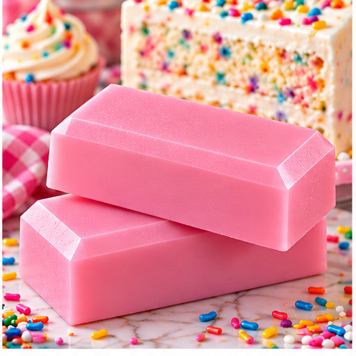 Confetti Cake Coconut Milk Glycerin Soap