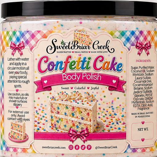 Confetti Cake Body Polish