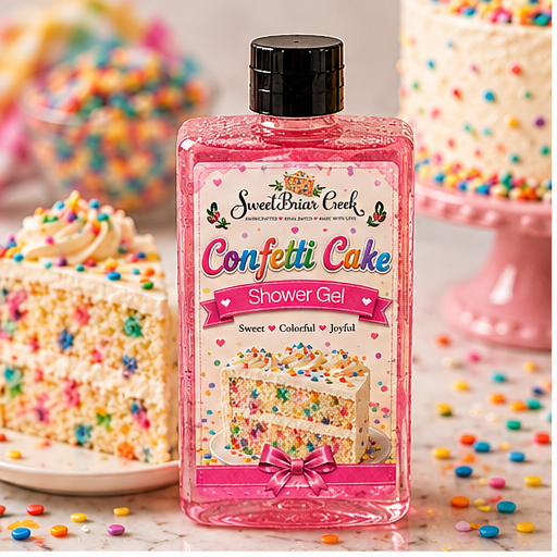Confetti Cake Shower Gel + Bubble Bath