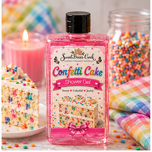Confetti Cake Shower Gel + Bubble Bath