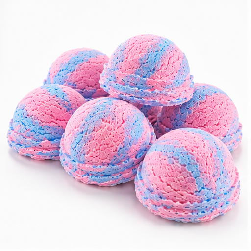 Cotton Candy Bubble Scoop