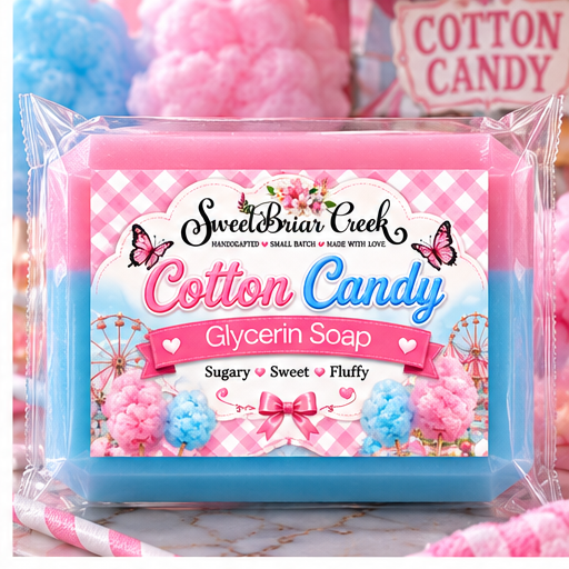 Cotton Candy Coconut Milk Glycerin Soap