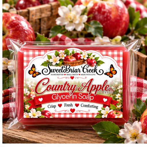 Country Apple Coconut Milk Glycerin Soap