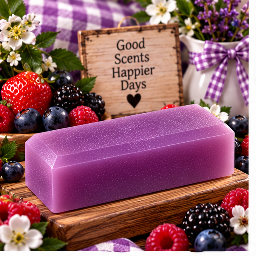 Country Berry Hotcakes Coconut Milk Glycerin Soap