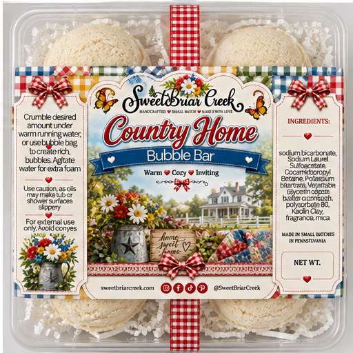 Country Home Bubble Scoop