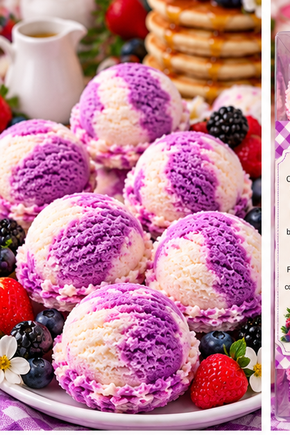 Country Berry Hotcakes Bubble Scoop