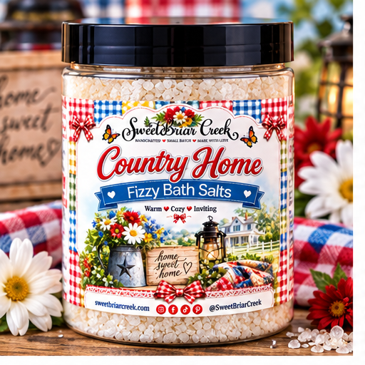 Country Home Fizzy Bath Salt Soak
