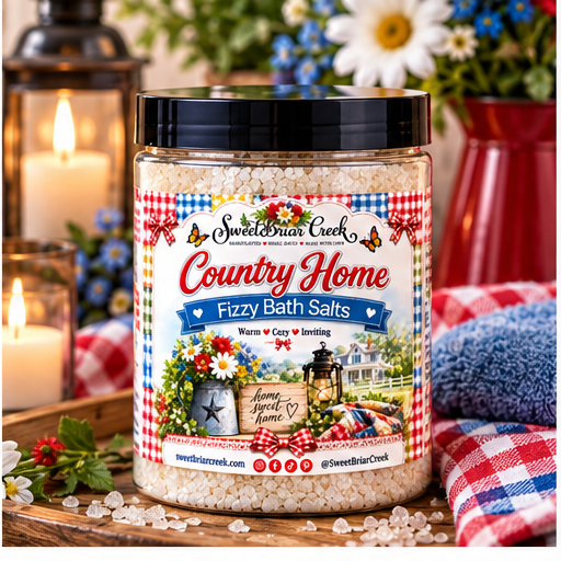 Country Home Fizzy Bath Salt Soak