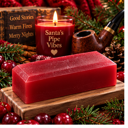 Santa’s Pipe Coconut Milk Glycerin Soap