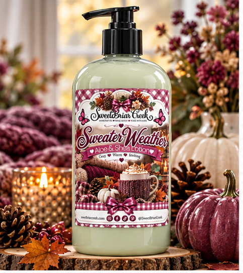 Sweater Weather Shea & Aloe Body Lotion