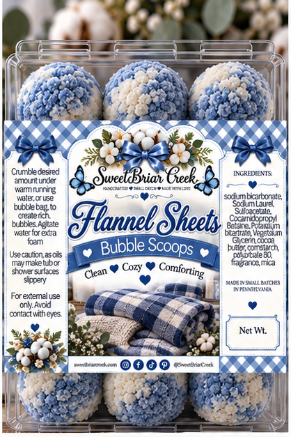Flannel Sheets Bubble Scoop