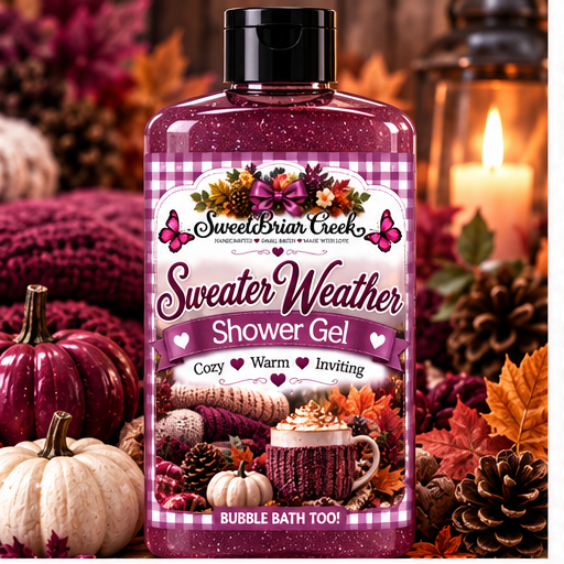 Sweater Weather Shower Gel + Bubble Bath